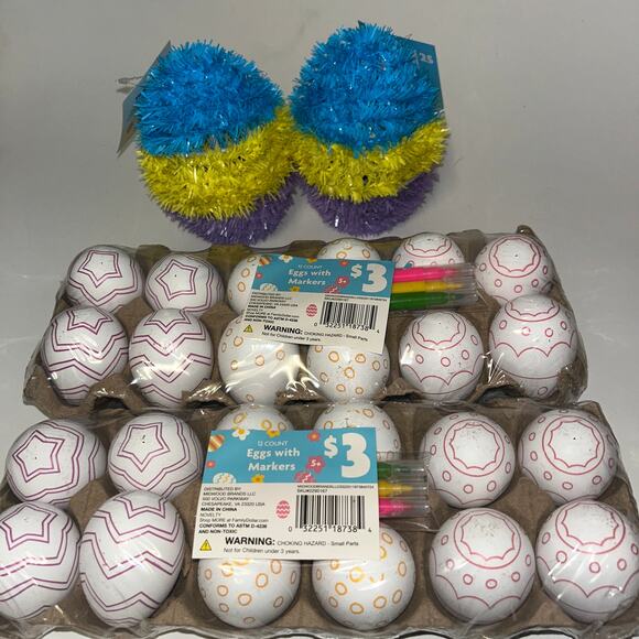 New Easter Spring Holiday Miscellaneous Bundle Gnome Shelf Sitter Eggs Ribbon - Picture 7 of 14